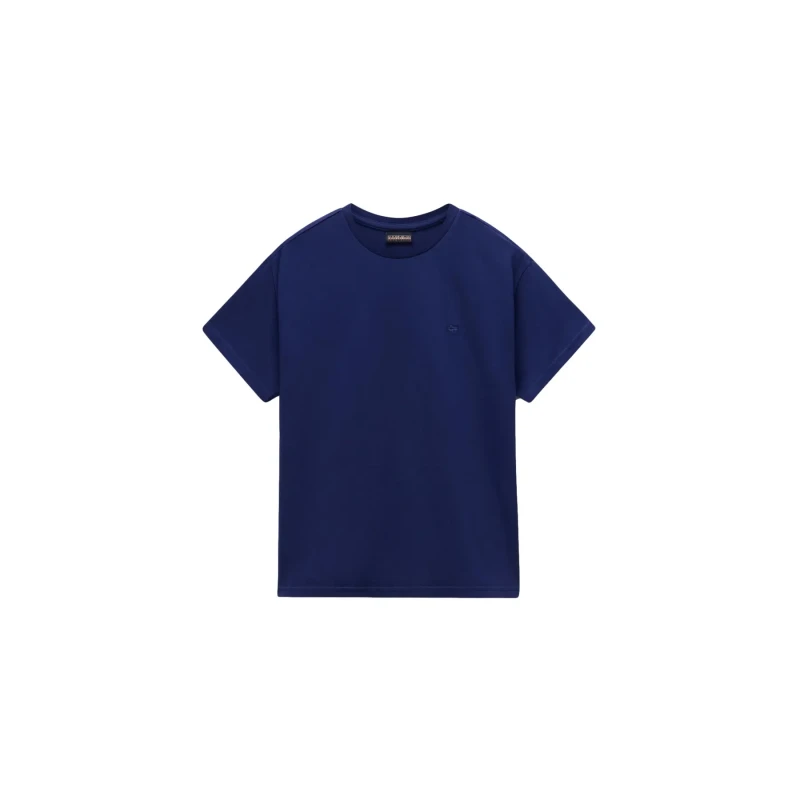 Image of Womens T-Shirt Napapijri Aurora Bleu Female S