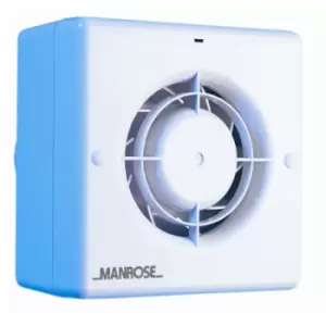 Image of Manrose CF100T 100mm 4inch. Centrifugal Extractor Fan with Timer