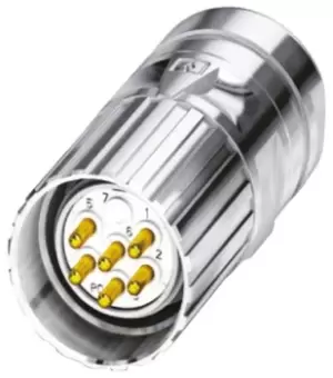 Image of Phoenix Contact 1619775 Circular Connector, Plug, 6Pos, Cable