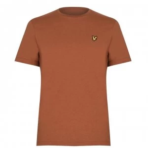 Image of Lyle and Scott Basic Logo T Shirt - Tawny Brwn W281
