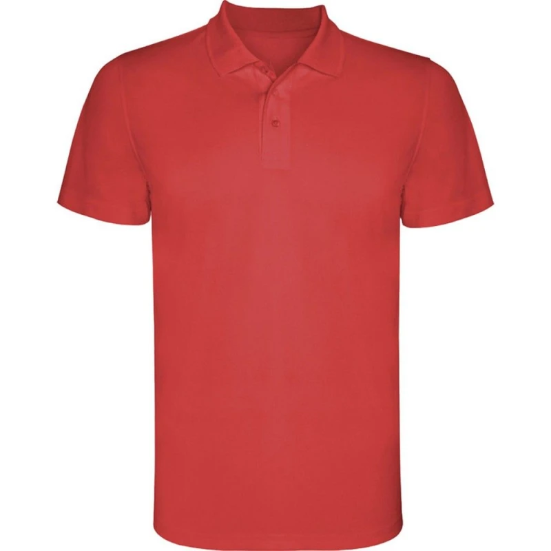 Image of ROLY Monzha Polo Shirt in Red Size: 4 Years Red Unisex 4 Years