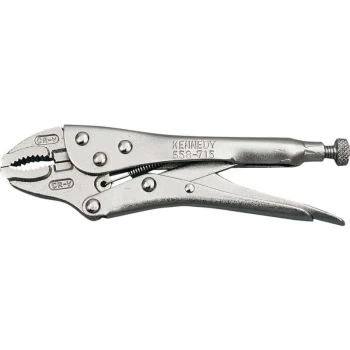 Image of 125MM/5' Curved Jaw Grip Wrench - Kennedy