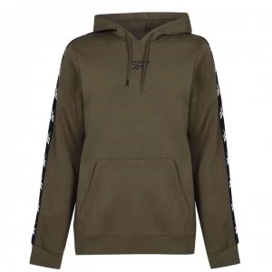 Image of Reebok Tape Hoodie Mens - Khaki