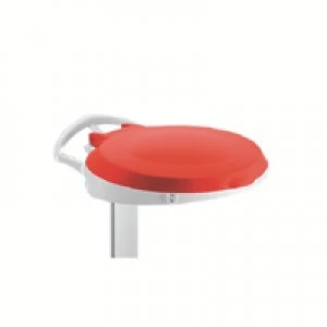 Image of Slingsby Red Plastic Round Lid For Smile Sackholder 348032