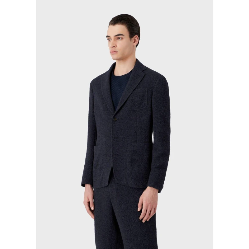 Image of Emporio Armani Blazer Suits 40R Blue 33541818390