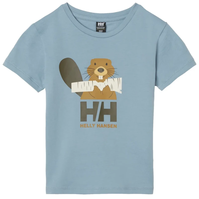 Image of Helly Hansen Kid's T-Shirt Helly Hansen Graphic Bleu Unisex 7 ans