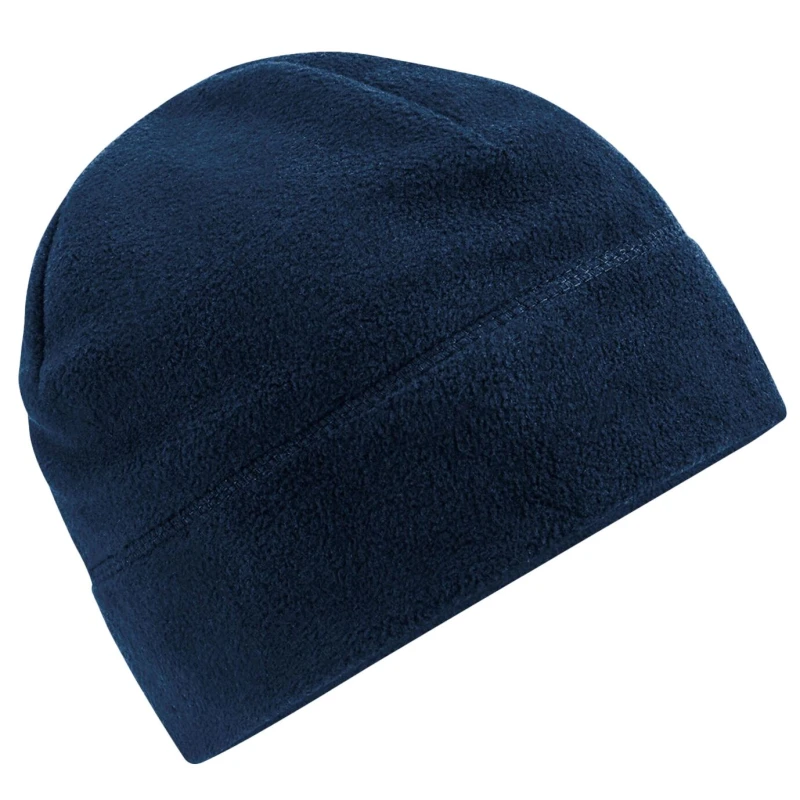 Image of Beechfield Beechfield Men Fleece Beanie in Navy Navy One Size Male 5063107002297
