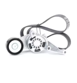 Image of CONTITECH V-ribbed belt set VW,AUDI,SKODA 6PK1050K1 Serpentine belt kit,Auxiliary belt kit,Poly V-belt kit,V-ribbed belt kit