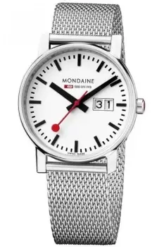 Image of Ladies Mondaine Swiss Railways Big Date Watch A6693030511SBM