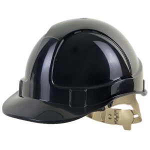 Image of BBrand Comfort Vented Safety Helmet Black