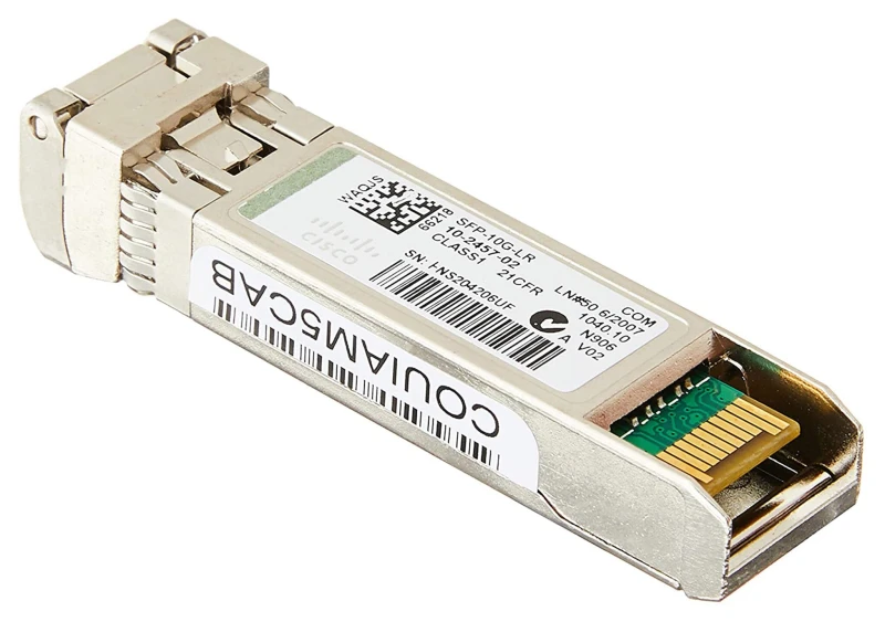 Image of Cisco Cisco 10GBASE-LR SFP Module for 10-Gigabit Ethernet Deployments, Hot Swappable, 5-Year Standard Warranty (SFP-10G-LR=) SFP-10G-LR=