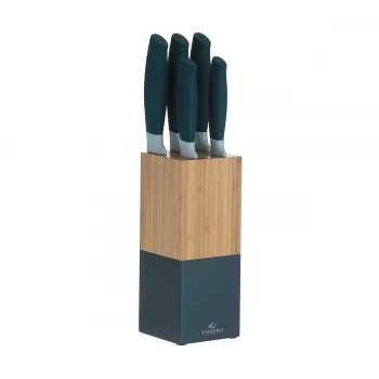 Image of Viners Horizon Indigo 5 Piece Knife Set