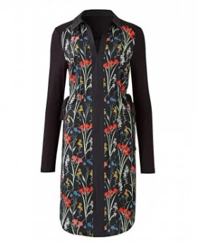 Image of Oasis Curve Woven Shirt Dress