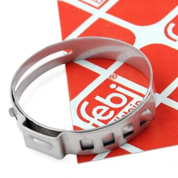 Image of FEBI BILSTEIN Hose Clamp SKODA,AUDI,RENAULT 38757 7682886,7682886S1,171407293A 171407293B,893407293,13417908,7682886,7682886S1,7682886,7682886S1