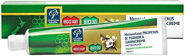 Image of Manuka Health Propolis And MGO 400 Manuka Oil Toothpaste 100g