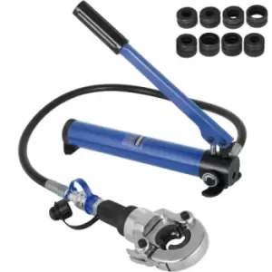 Image of VEVOR Hydraulic Crimping Tool 6T, Press Pliers 16-20-25-32MM, U-Shaped/TH-Shaped Pipe Crimping Pliers
