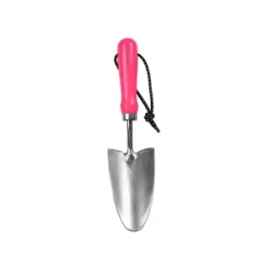 Image of RHS Florabrite Fluorescent Hand Trowel - Pink