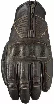 Image of Five Kansas Motorcycle Gloves, brown Size M brown, Size M