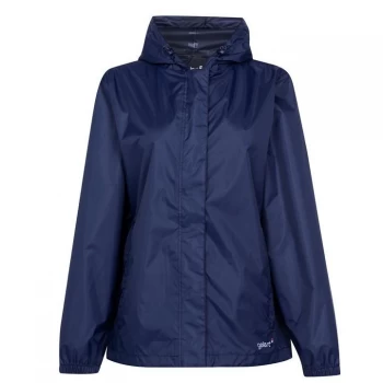 Image of Gelert Packaway Waterproof Jacket Ladies - Navy