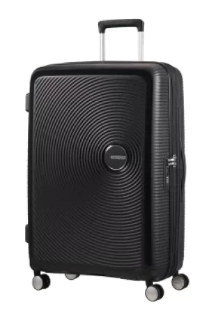 Image of American Tourister Soundbox Spinner Bass Black Suitcase