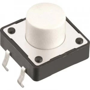 Image of Wuerth Elektronik WS TSW 430466085726 Pushbutton 12 Vdc 0.05 A 1 x OffOn momentary