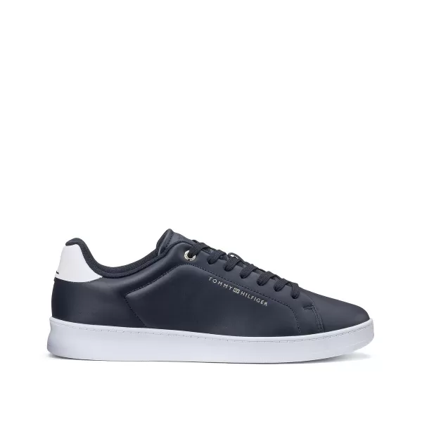 Image of Court Cupsole Leather Trainers