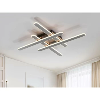 Image of Schuller Yoga - Integrated LED Flush Ceiling Light Purple