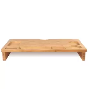 Image of Bamboo Monitor Stand 1 Tier M&amp;W