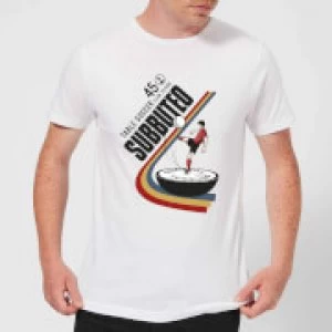 Image of Subbuteo TABLE SOCCER 45 Mens T-Shirt - White - S