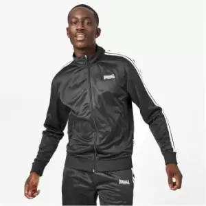 Image of Lonsdale 2S Track Top Mens - Black