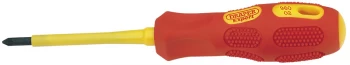 Image of DRAPER No 1 x 80mm Fully Insulated PZ Type Screwdriver (Sold Loose) 69231