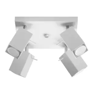 Image of Sollux Plafond Merida 4 White