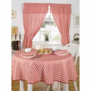 Image of Green & Sons Molly Tablecloth 50 X 70" Red