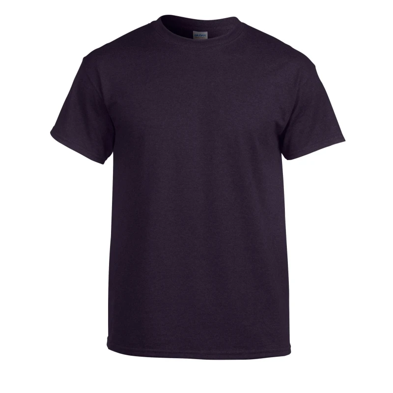Image of Gildan Mens Heavy Cotton T-Shirt in Purple Size: Small Purple Male S