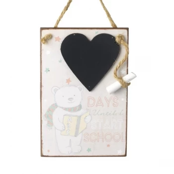 Image of Days Until Start School Chalkboard By Heaven Sends