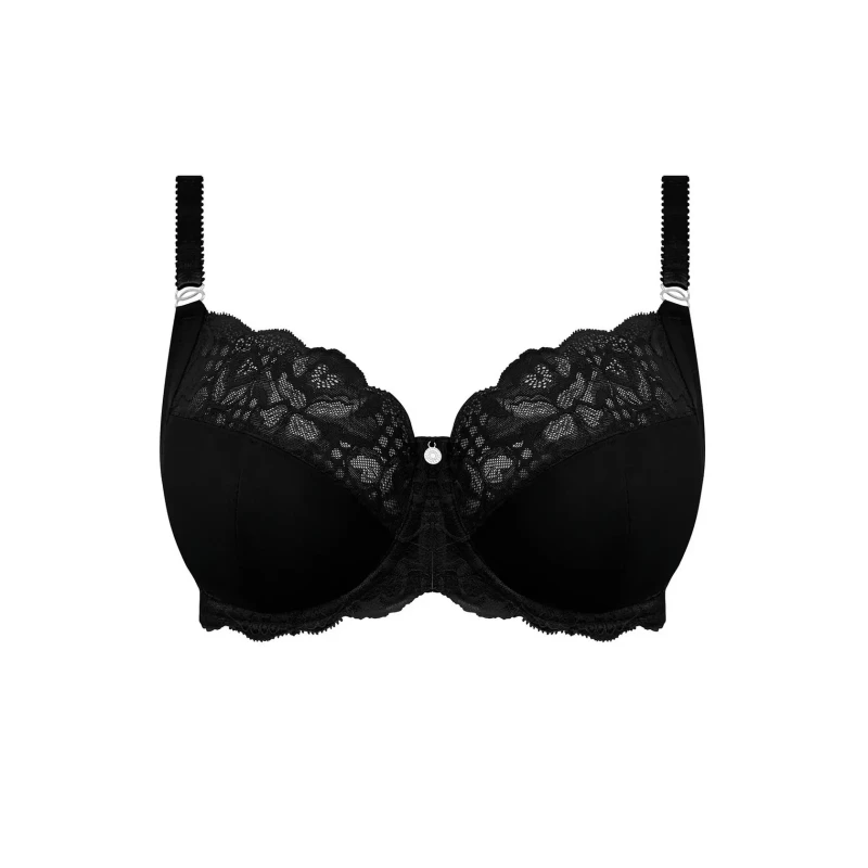 Image of Fantasie Womens Reflect Side Support Bra in Black Size: 30G Black Female 30G