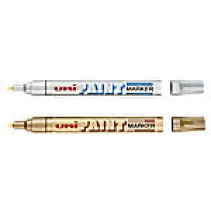Image of uni-ball PX-20 Paint Marker Bullet 2.2mm Assorted 2 Pieces