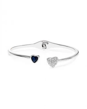 Image of Jon Richard Blue Heart Bangle