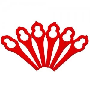 Image of Bosch Genuine Safe Plastic Blades for ART 26 ACCUTRIM and LI Grass Trimmers Pack of 24