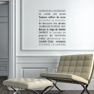 Image of YS-03 Black Decorative Wall Sticker