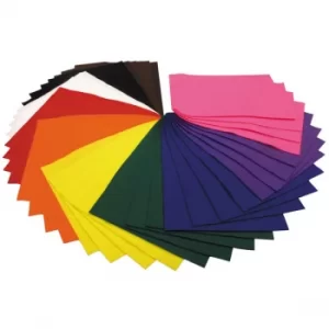 Image of Rapid A4 Felt Classpack of 40 Assorted Sheets