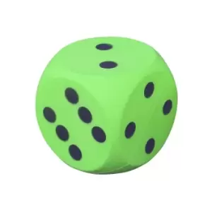 Image of Uncoated Foam Dice Green