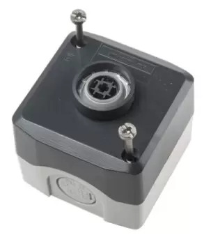 Image of Schneider Electric Spring Return Enclosed Push Button - NC, Polycarbonate, Red, O, IP66, IP67, IP69, IP69K