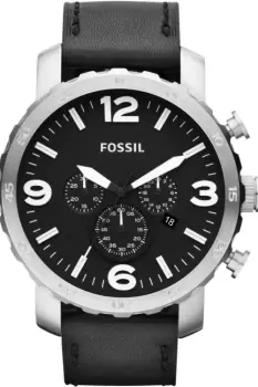 Image of Mens Fossil Nate Chronograph Watch JR1436