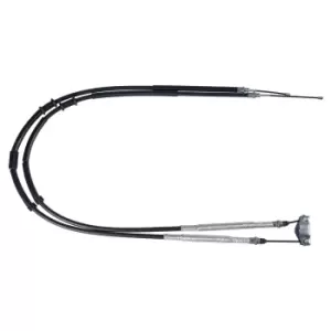 Image of Brake cable for drum brake 106235 by Febi Bilstein