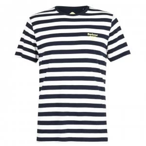 Image of Barbour Beacon Barbour Beacon Bow Stripe Tee - New Navy NY31