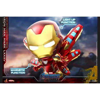Image of Hot Toys Cosbaby Marvel Avengers Endgame (Size S) - Iron Man Mark 85 (Nano Lightning Refocuser Version)