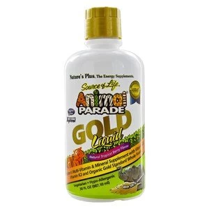Image of Natures Plus Source of Life Animal Parade Gold Liquid Tropical Berry 30 fl. oz.