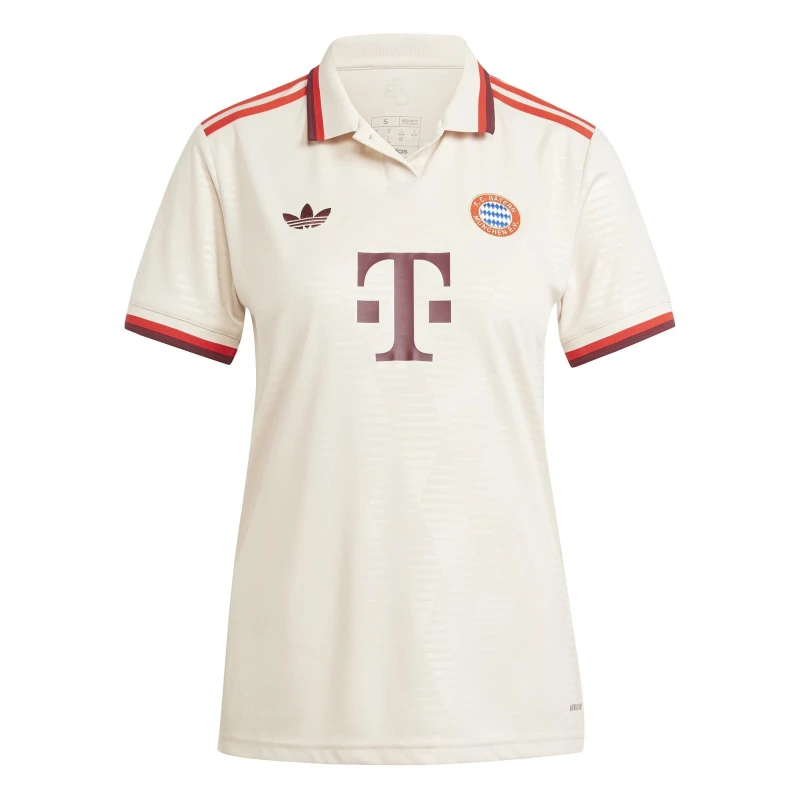 Image of adidas Bayern Munich Third Shirt 2024 2025 Womens Linen female 8 (XS)