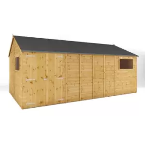 Image of Mercia 18' x 10' Premium Shiplap Reverse Apex Workshop